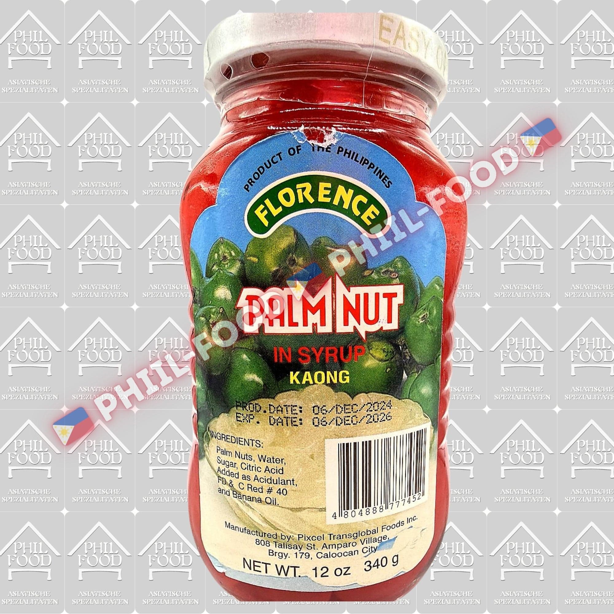 Florence Palm Nut in Syrup (Kaong)