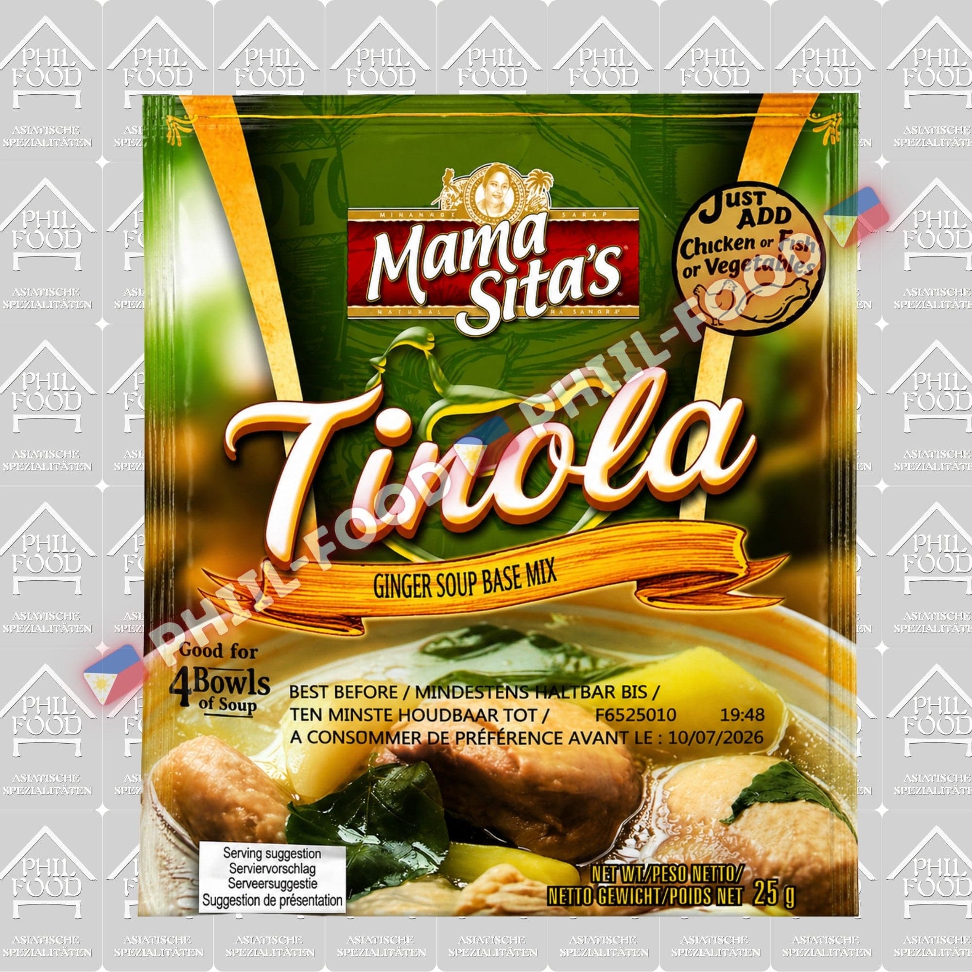 Mama Sita’s Tinola Ginger Soup Base Mix