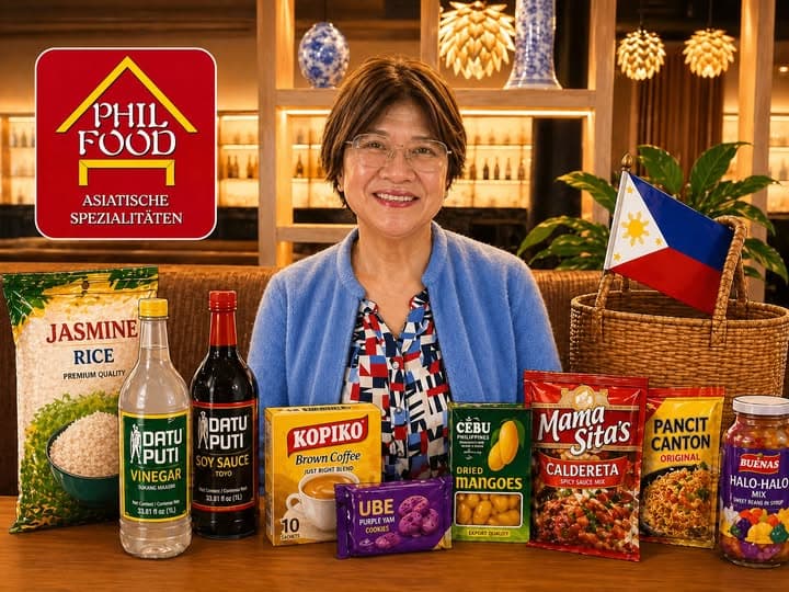 Phil-Food Sortiment und philippinische Spezialitäten